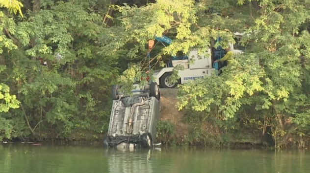 貯水池に乗用車１台転落　男性１名が死亡　群馬・藤岡市