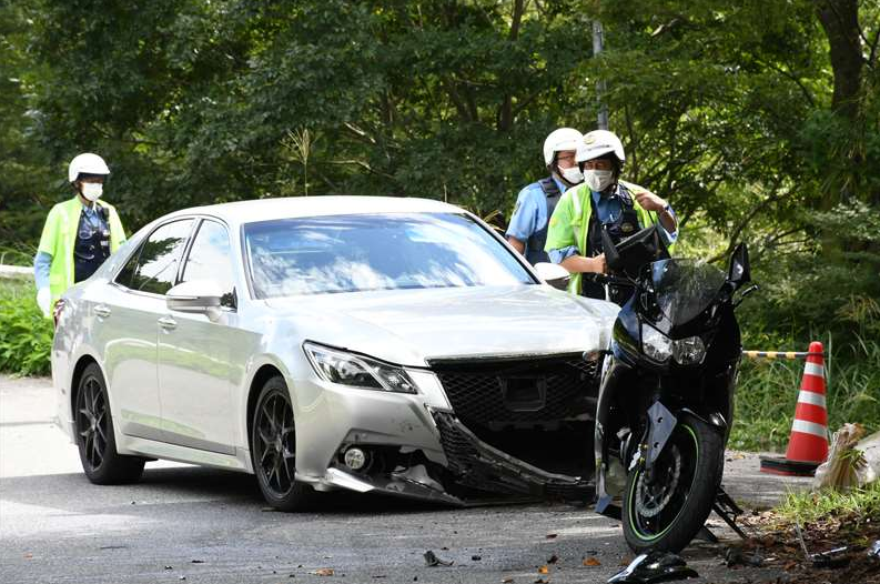 対向してきた車と衝突　オートバイの60歳男性死亡　群馬・桐生市