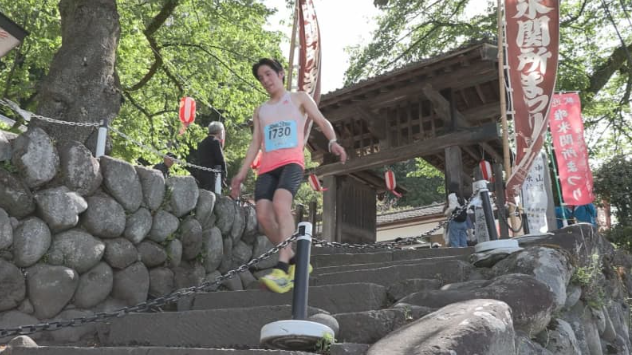 安政遠足侍マラソン　約１４３０人が旧中山道を駆け抜ける　群馬・安中市